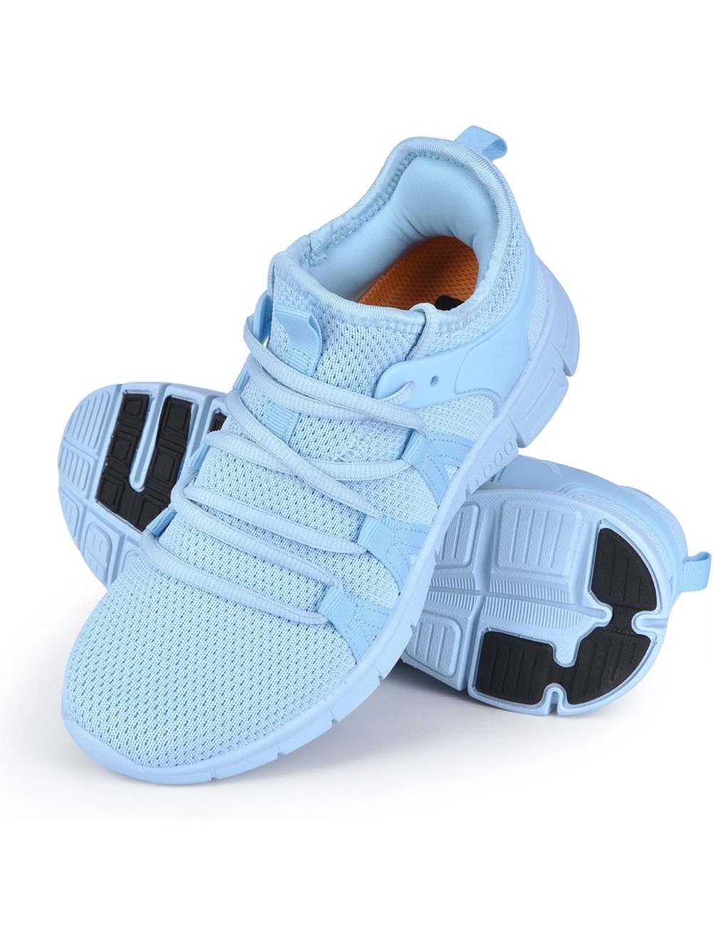 Blue pull on sneakers, size 10 or 42